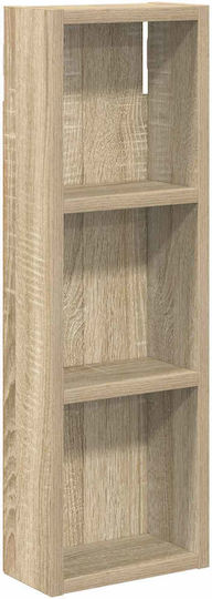 vidaXL Badezimmerspiegel mit Regal & Schrank 20x10cm Braune