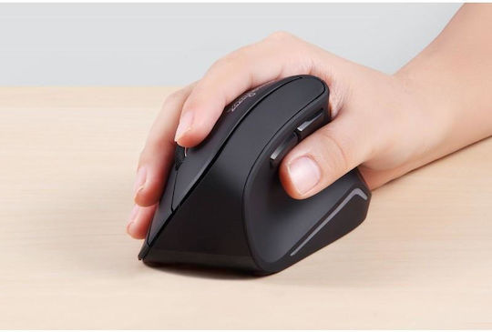 Perixx Perimice-715 II Wireless Ergonomic Vertical Mouse Negru