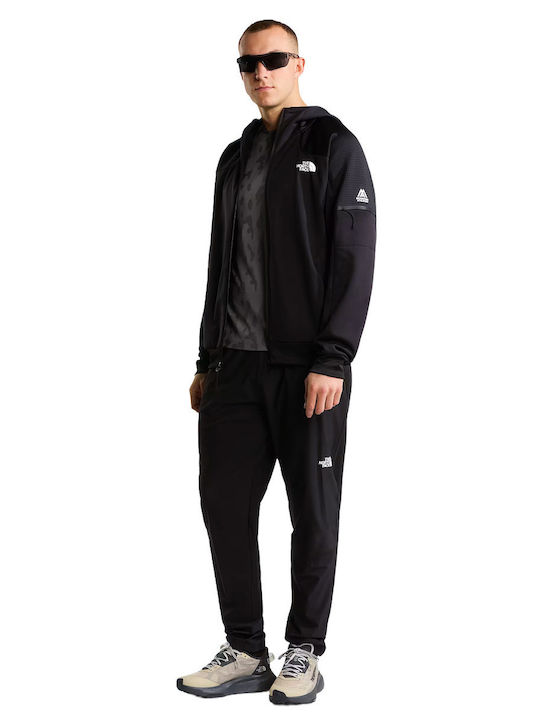 Men's Hooded Fleece Jacket Black