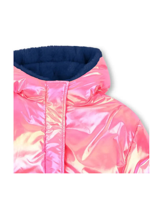 Kids Casual Short Pink Jacket