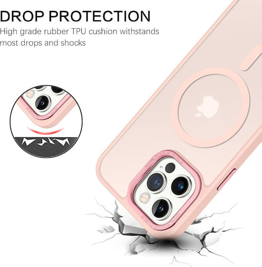 Orso Back Cover Plastic / Silicone Pink (iPhone 13 Pro Max)