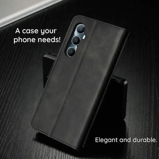 Techsuit Diary Book Σιλικόνης Μαύρο (Poco M8)