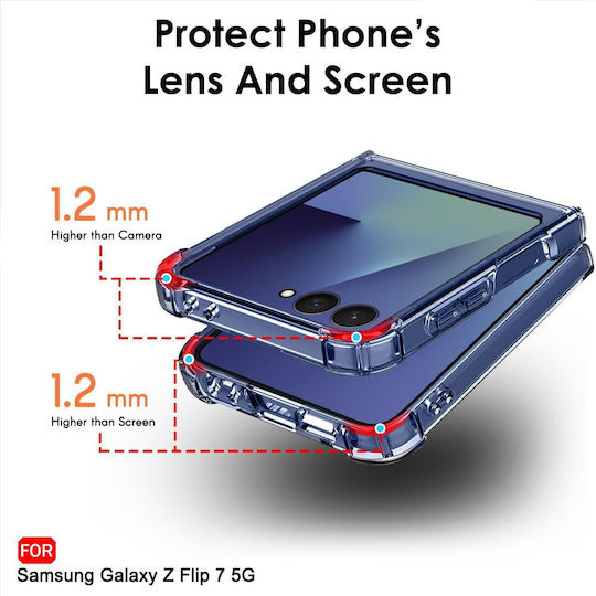 Orso Book Silicone Transparent (Galaxy Z Flip7)