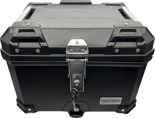 Maximus MX599 Μπαγκαζιέρα Μοτοσυκλέτας 45lt Μαύρη
