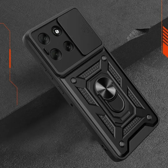 Tech-Protect Camshield Pro Back Cover Σιλικόνης / Πλαστικό Μαύρο (Motorola Moto G86 5G / G86 5G Power)