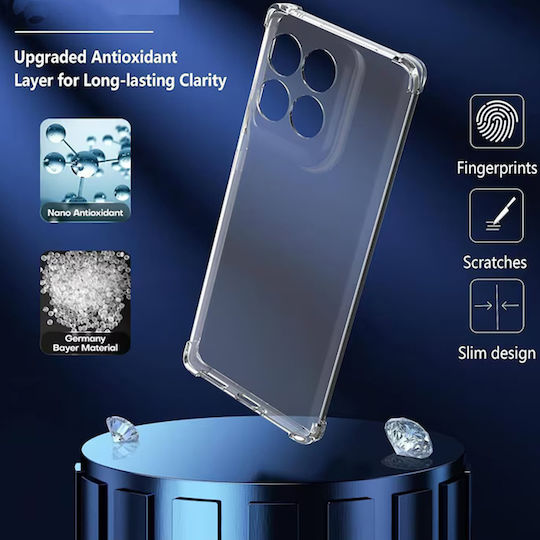 Techsuit Bumper Σιλικόνης Διάφανο (OnePlus Nord 5)