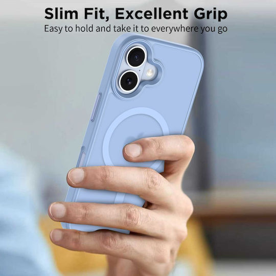 Tech-Protect Magmat Back Cover Σιλικόνης Μπλε (iPhone 17)