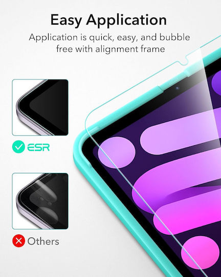 ESR Premium Quality 0.3mm Tempered Glass (iPad mini 6, iPad mini 7, ESR)