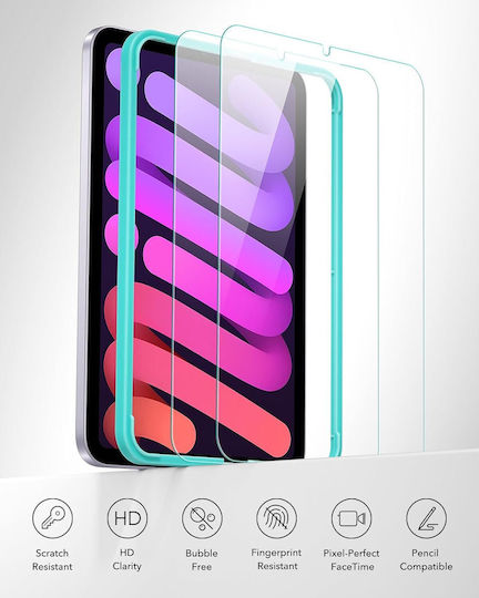 ESR Premium Quality 0.3mm Tempered Glass (iPad mini 6, iPad mini 7, ESR)