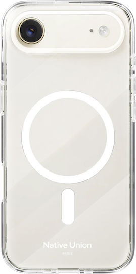 Native Union Umschlag Rückseite Silikon Transparent (iPhone Air)
