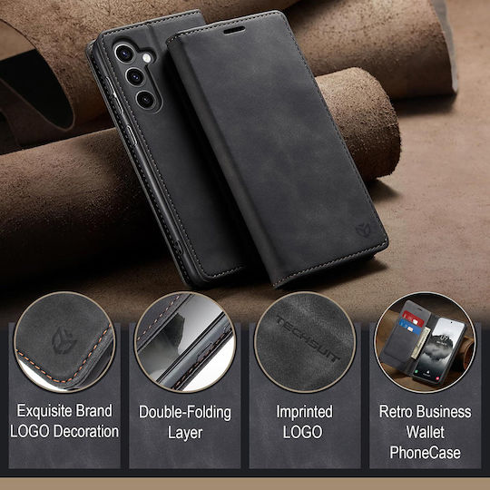 Techsuit Confy Cover Buchen Sie Schwarz (Poco F8 Ultra)