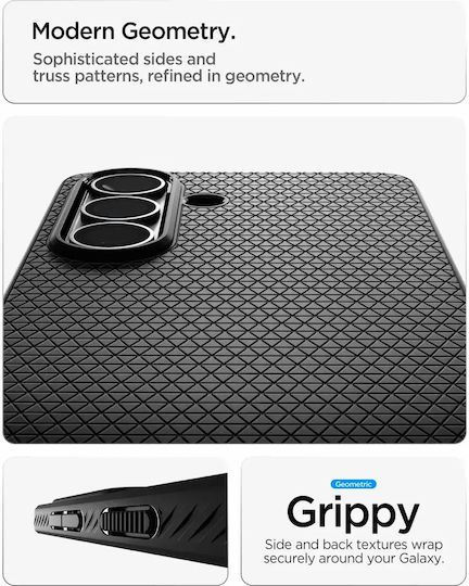Spigen Liquid Air Back Cover Σιλικόνης Matte Black (Galaxy S26)
