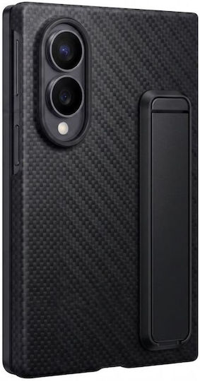 Samsung Carbon Back Cover Tempered Glass / Aramid Fiber Μαύρο (Galaxy Z Fold8)