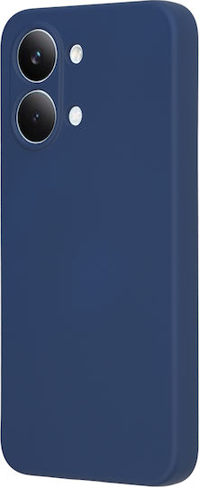 Techsuit Softflex Silicone Back Cover Navy Blue for Poco X8 Pro Max