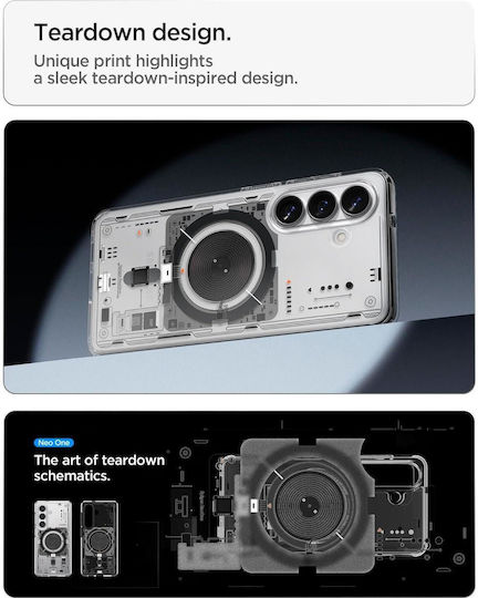 Spigen Ultra Hybrid Mag Back Cover Πλαστικό Neo One Transparent (Galaxy S26)