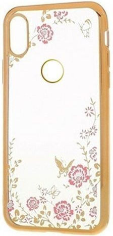 Forcell Back Cover Σιλικόνης Χρυσό (Galaxy A10)