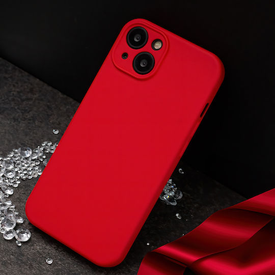 TelForceOne Red Silicone Back Cover (Oppo Reno15 F)