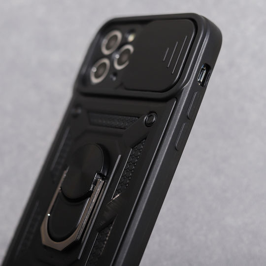 Defender Задна корица Пластмаса / Силикон Черен (Samsung Galaxy S26 Ultra, Defender)