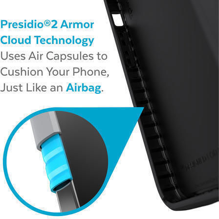 Speck Presidio 2 Pro Задна корица Черен (iPhone 13)