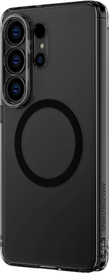 AmazingThing Minimal Mag Back Cover Σιλικόνης Μαύρο (Galaxy S26 Ultra)