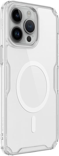 Nillkin Nature Pro Magnetic Back Cover Σιλικόνης Διάφανο (iPhone 15)