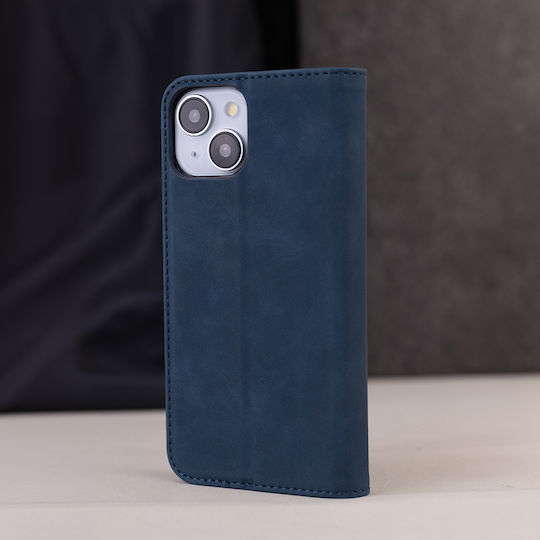 Smart Book Δερματίνης / Σιλικόνης Navy Μπλε (iPhone Air)