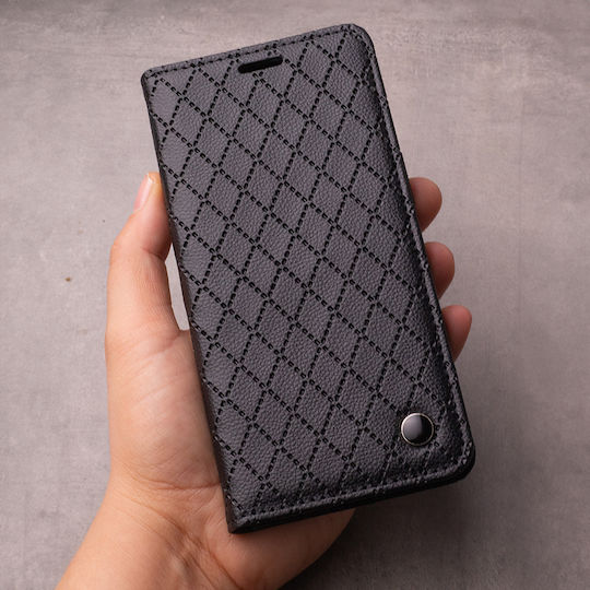 Smart Book Leather Black (Redmi Note 15 Pro+ / Poco M8 Pro)