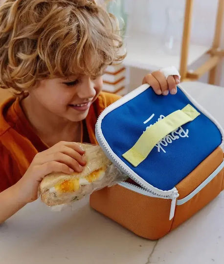 Hello Hossy Mini Blau Canyon Kinder Lunchtasche Isoliert Handtasche 3lt Blau 10x20.5x10cm