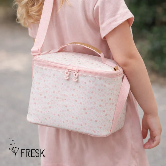 Fresk Geantă Izotermică Școlară Pentru Prânz Bej 18x15x23cm