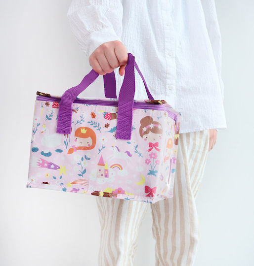 A Little Lovely Company Geantă De Prânz Școlară Izotermică De Mână 16x16x23cm