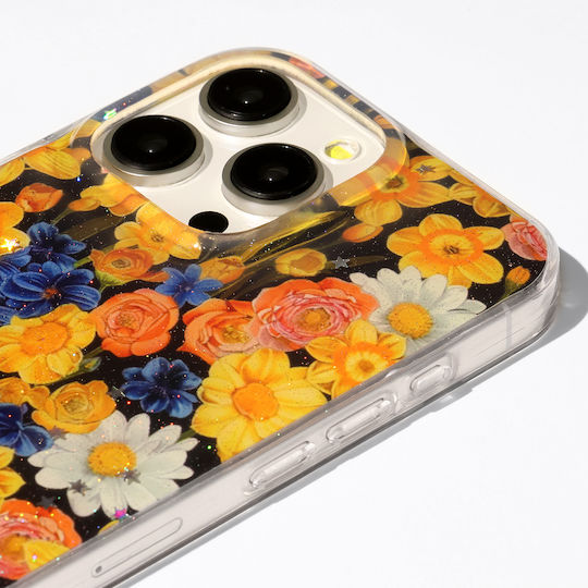 TelForceOne Glow Glam Back Cover Σιλικόνης 2mm Πορτοκαλί (Moto G56)