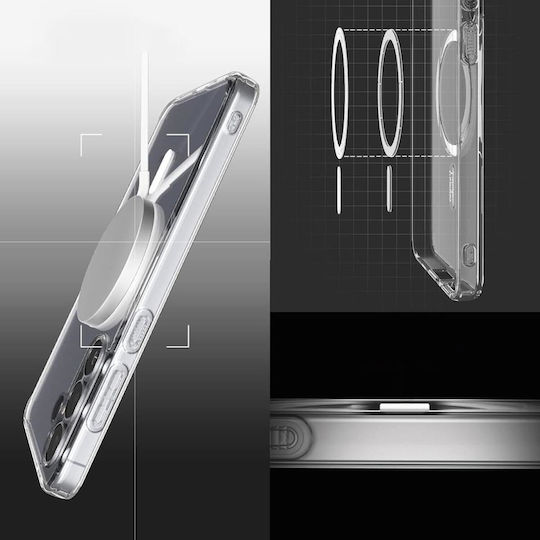 Spigen Ultra Hybrid MagSafe Back Cover Σιλικόνης / Πλαστικό 2mm Διάφανο (Galaxy S25 FE)