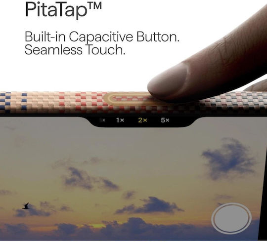 Pitaka Ultra-slim Back Cover Aramid Fiber / Δερμάτινο 1mm Πολύχρωμο (iPhone 17)