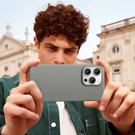 Tech-Protect Back Cover Silicon Gri (iPhone 17 Pro Max)