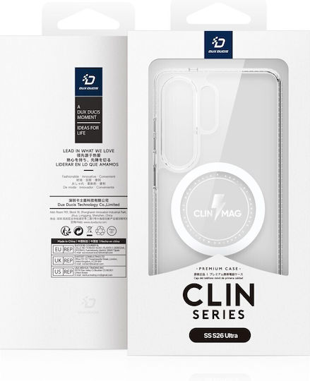 Dux Ducis Clin Series Back Cover Silicone / Plastic Transparent (Galaxy S26 Ultra)