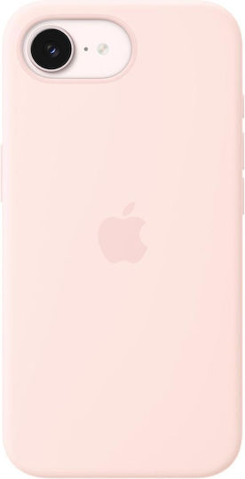 Apple Силиконов Калъф с MagSafe Заден Капак Soft Pink (iPhone 17e)