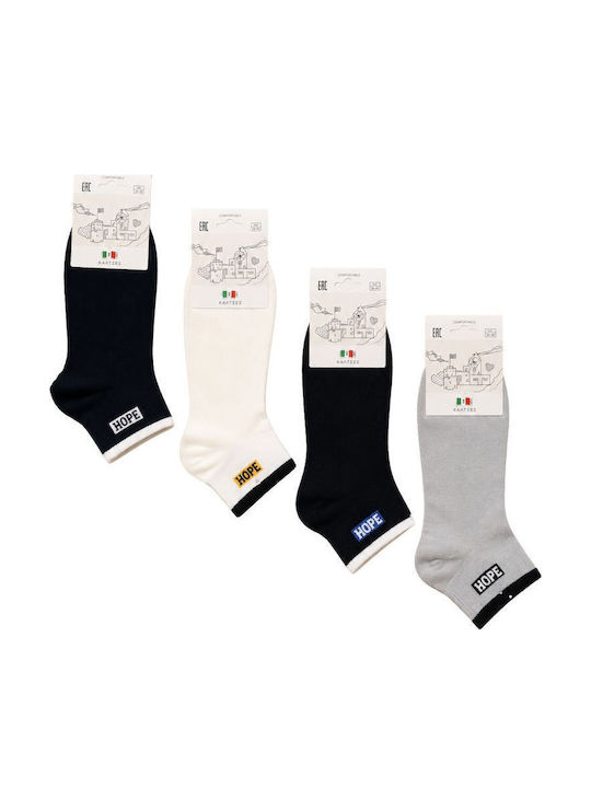 YTLI Men's Multicolour Socks 4Pack