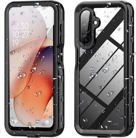 Shellbox 360 Vollschutz Silikon / Kunststoff Wasserdicht Schwarz (Galaxy A17)