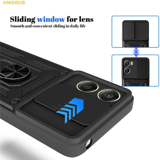 Magnetic Back Cover Negru (Motorola Moto G06, SKYDDAR INNOVATION)