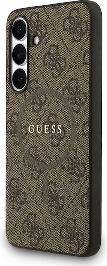 Guess Back Cover Πλαστικό / Σιλικόνης Καφέ (Galaxy S25 FE)