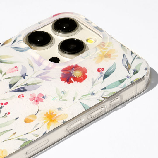 TelForceOne Glow Glam Back Cover Σιλικόνης 2mm Λευκό (Moto G56)