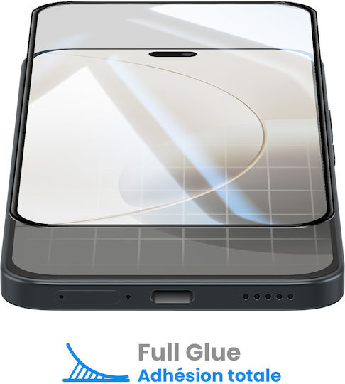 Avizar Screen Protector Honor 400 Lite 200 Lite Tempered Glass Curved Black Transparent