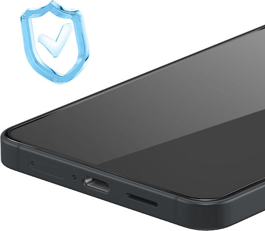 Avizar Screen Protector Galaxy S26 Full Glue Bevelled Tempered Glass Black Transparent