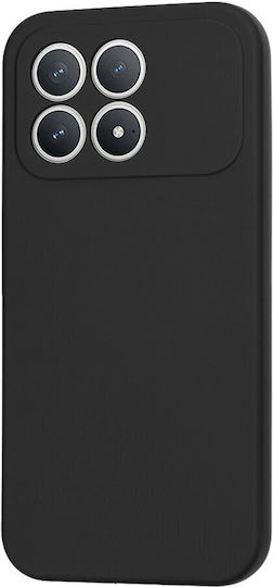 Techsuit Softflex Задна корица Силикон Черен (Poco F8 Pro)