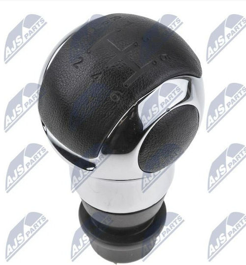 NTY Ръкохватка За Смяна На Предавките За Citroen DS4 Citroen DS3 2009+ / DS4 2011+ Сребрист