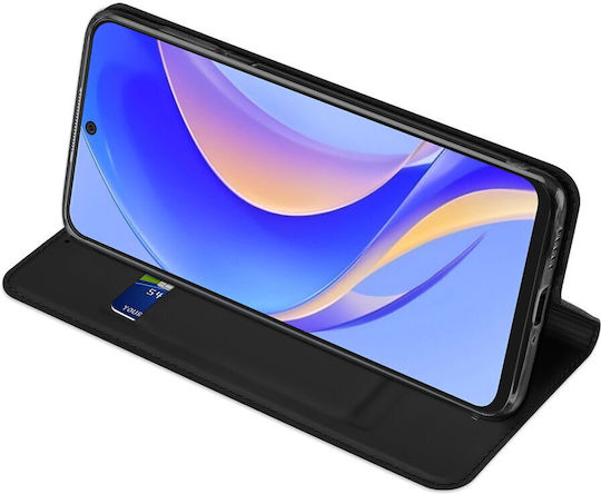 Dux Ducis Skin Pro Book Δερματίνης Μαύρο (Huawei Nova Y90)