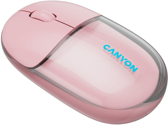 Canyon CNS-CMSW24P Ασύρματο Bluetooth Ποντίκι Ροζ