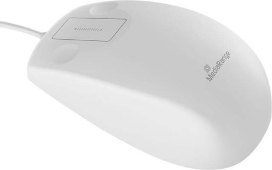 MediaRange MROS265 Ενσύρματο Ποντίκι Λευκό