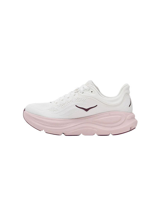 HOKA Bondi 9 Frauen Sportschuhe Laufen Weiße - Pink Opal HOKA Bondi 9 Frauen Sportschuhe Laufen Weiße - Pink Opal