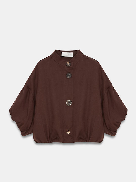 Women's Brown Blouse